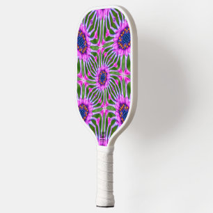 Aesthetic Daisy Pattern Pickleball Paddle