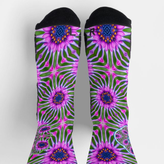 Aesthetic Daisy Pattern Socks (Top)