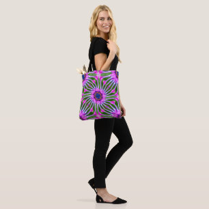 Aesthetic Daisy Pattern Tote Bag