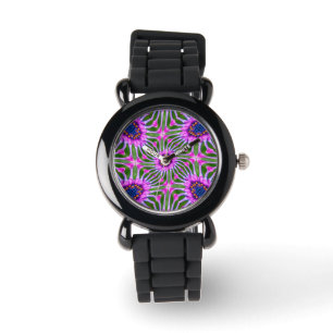 Aesthetic Daisy Pattern Watch