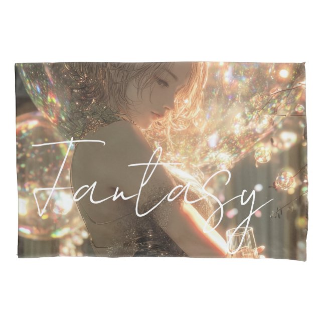 Aesthetic / Dark Fantasy Art Pillowcase (Front)