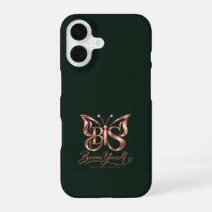 Aesthetic Deep Forest Green iPhone 16 Case Minim