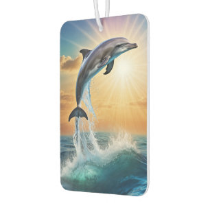 Aesthetic Dolphin Splash Ocean Dolphin Lover Car Air Freshener