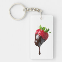 Aesthetic Dripping Chocolate Keyring