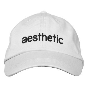 Aesthetic embroidered hat