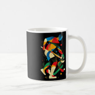Aesthetic Field Hockey Player On Athletic Field Ho Coffee Mug