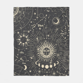 Aesthetic fleece blanket