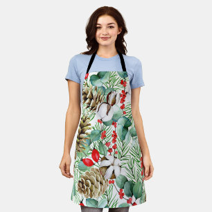 Aesthetic floral  apron