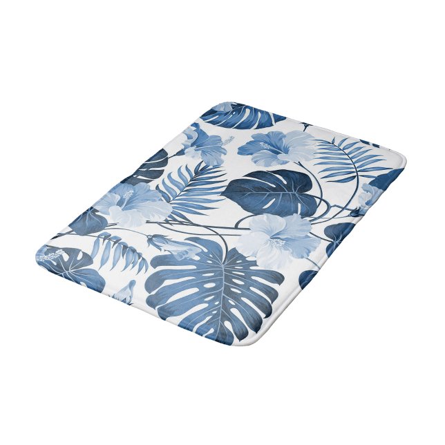 Aesthetic floral  bath mat (Creator Uploaded)