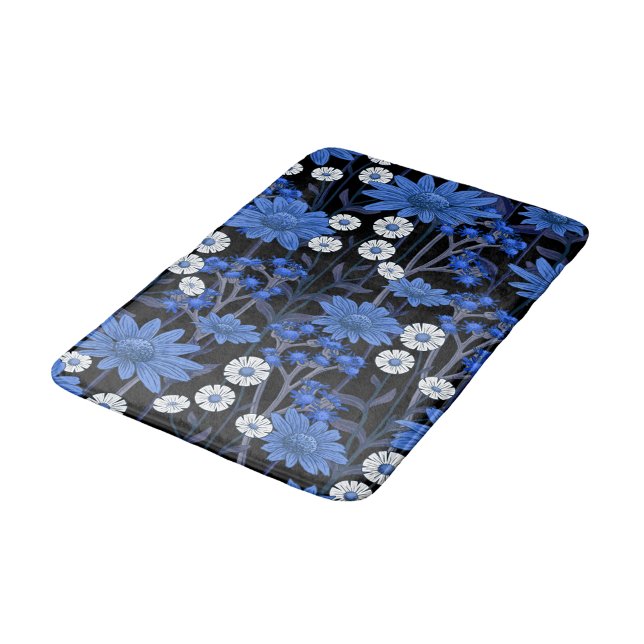 Aesthetic floral  bath mat (Creator Uploaded)