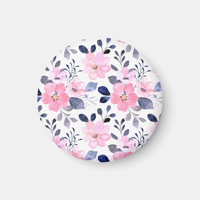 Aesthetic Floral Magnet | Minimal Botanical Decor (Front)