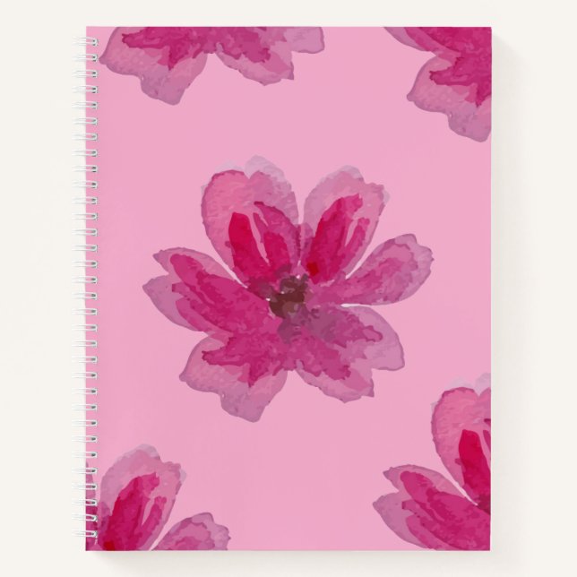 Aesthetic Floral Notebook🌺 Notebook (Front)
