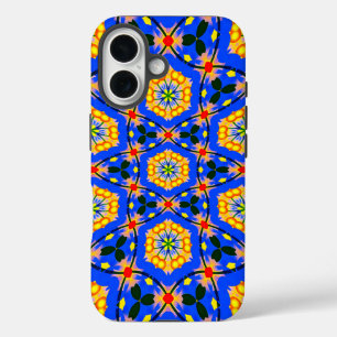 Aesthetic Floral Pattern iPhone 16 Case