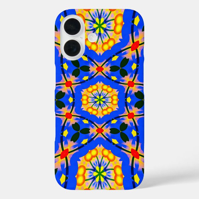 Aesthetic Floral Pattern Case-Mate iPhone Case (Back)