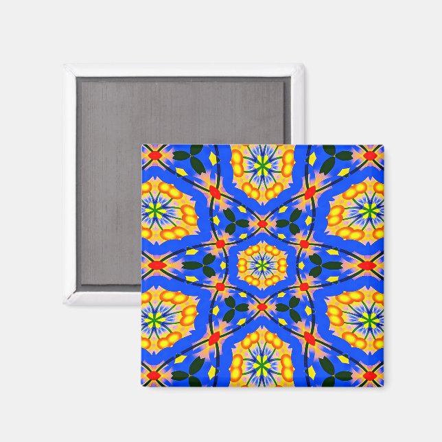 Aesthetic Floral Pattern Magnet (Front/Back)