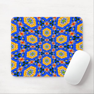 Aesthetic Floral Pattern Mouse Pad