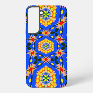 Aesthetic Floral Pattern Samsung Galaxy Case