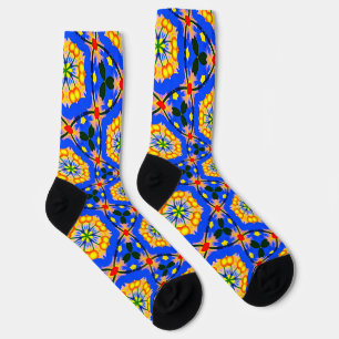 Aesthetic Floral Pattern Socks
