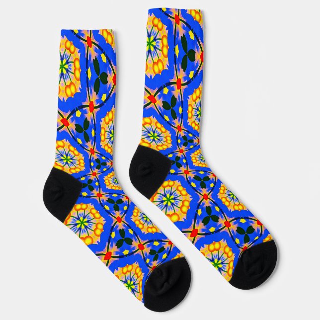 Aesthetic Floral Pattern Socks (Right)