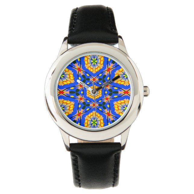 Aesthetic Floral Pattern Watch (Front)