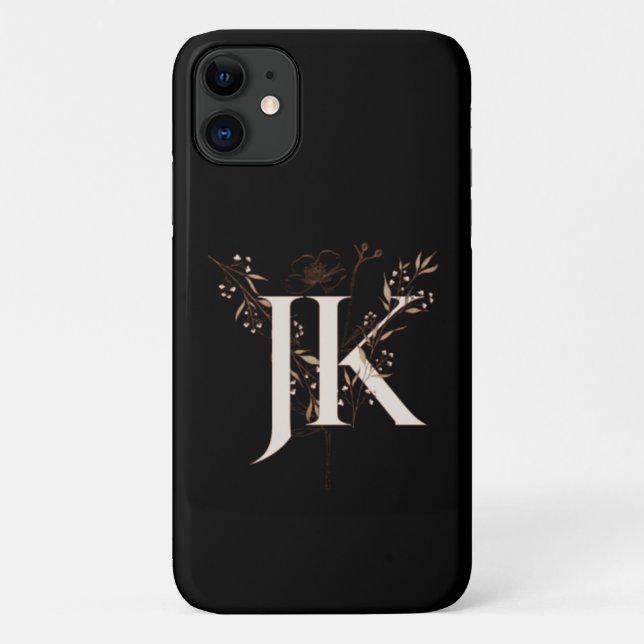 Aesthetic Flower JK Art Case-Mate iPhone Case (Back)