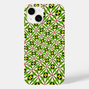 Aesthetic Flowers Pattern Case-Mate iPhone 14 Case