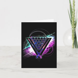 Aesthetic Galaxy Billiards  Card