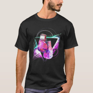 Aesthetic Galaxy Boxing Gloves T-Shirt