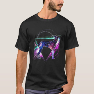 Aesthetic Galaxy Italian Greyhound T Shirt