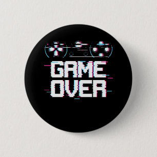 Aesthetic Gaming Vaporwave Controller Gamer 6 Cm Round Badge