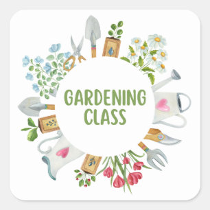 Aesthetic Gardening Sticker botanical vibes