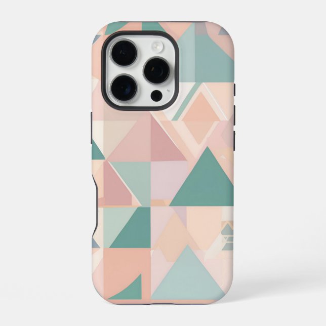 🔷 "Aesthetic Geometric Design" 🔶 iPhone Case (Back)