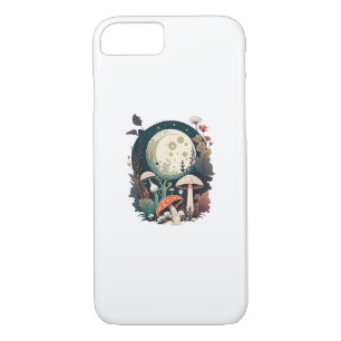 Aesthetic Goblincore And Cottagecore Mushroom Crea iPhone 8/7 Case