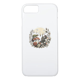 Aesthetic Goblincore And Cottagecore Mushroom Drea iPhone 8/7 Case