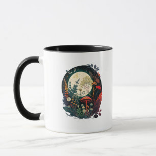 Aesthetic Goblincore And Cottagecore Mushroom Funn Mug