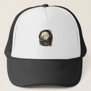 Aesthetic Goblincore And Cottagecore Mushroom Funn Trucker Hat