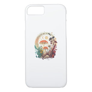 Aesthetic Goblincore And Cottagecore Mushroom Meme iPhone 8/7 Case