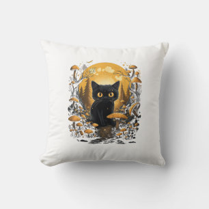 Aesthetic Goblincore And Cottagecore Under Mushroo Cushion