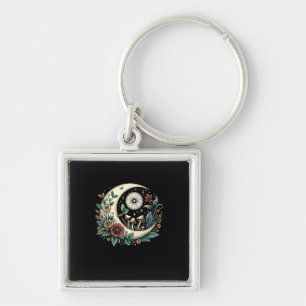 Aesthetic Goblincore Cottagecore Mushroom Minimal  Key Ring