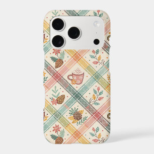 Aesthetic Holiday Chequered Phone Case