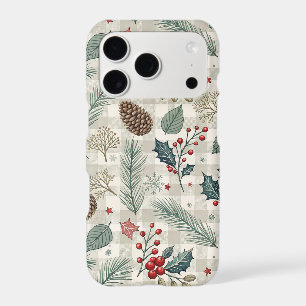 Aesthetic Holiday Chequered Phone Case