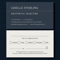 Aesthetic Injector Office Appointment Reminder