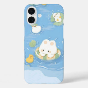 aesthetic iphone cover, cute phone case, kawaii ip iPhone 16 plus case
