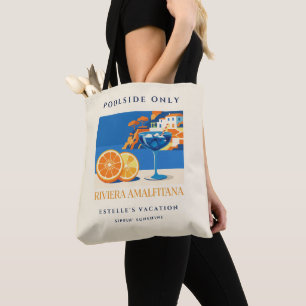 Aesthetic Italian Spritz Custom Shoulder Tote Bag