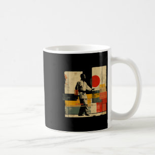 Aesthetic Karateka On Athletic Sports Karate Coffee Mug