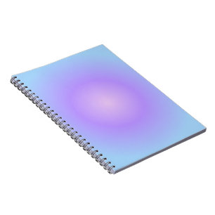Aesthetic Lavender Pink Gradient Notebook