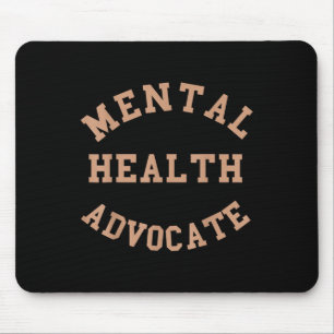 Aesthetic Mental Health Awareness Mental Health Ad Mouse Pad