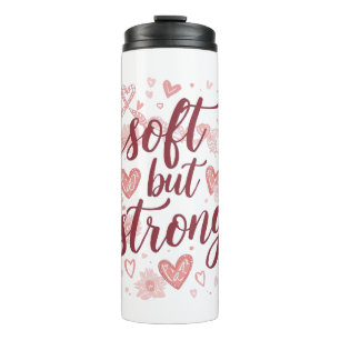 Aesthetic Mental Health Positive Affirmation Thermal Tumbler