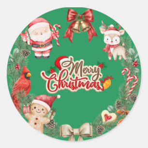 Aesthetic Merry Christmas special stickers