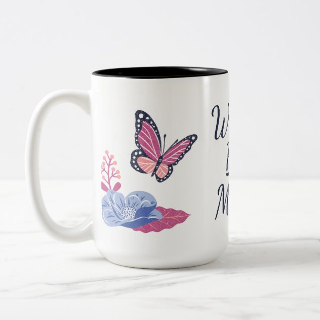 aesthetic mug  (Left)